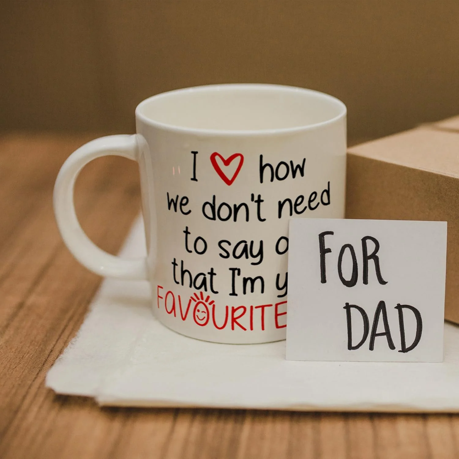 Ceramic Funny Quote Mug with Favourite Child Design 312m - Image 2