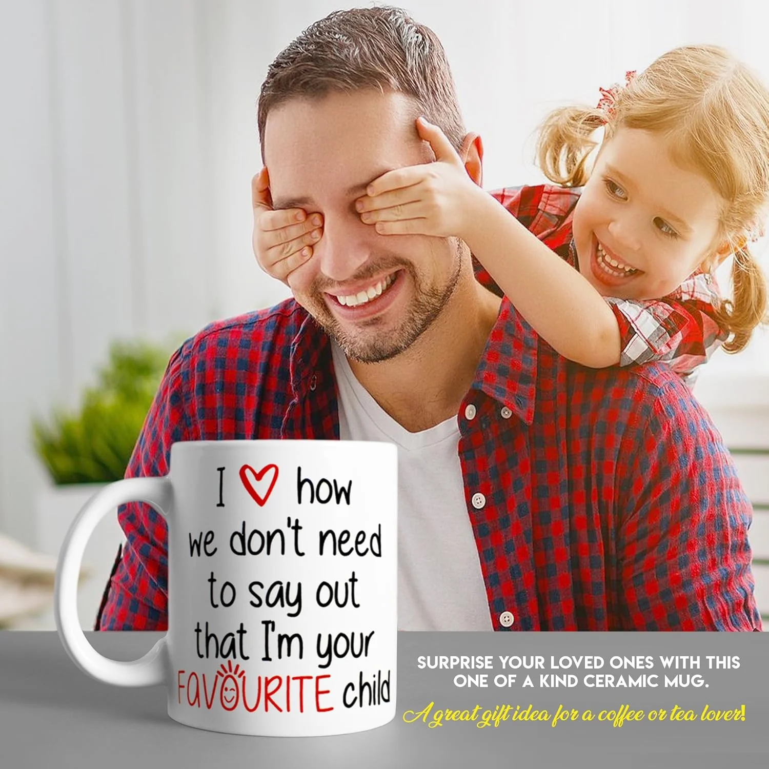 Ceramic Funny Quote Mug with Favourite Child Design 312m - Image 4