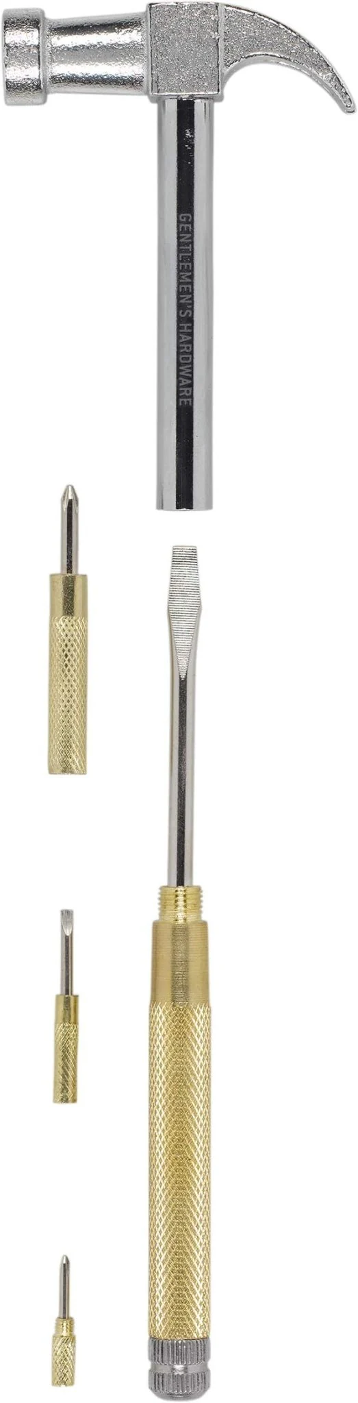 Gentlemen's Hardware Hammer & Screwdriver Multi-Tool - Image 2