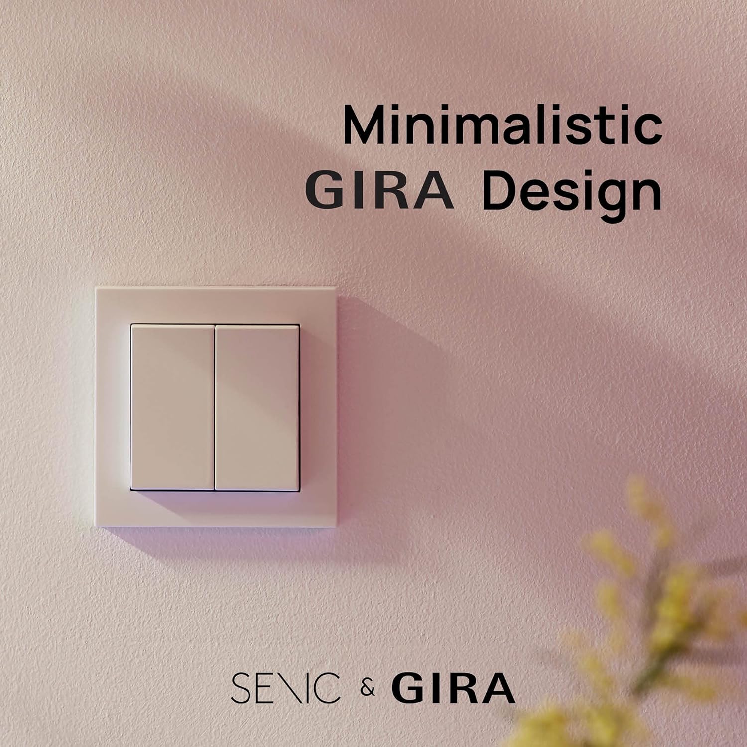 GIRA + Senic Friends of Hue Smart Switch - Philips Hue - Black - Image 5