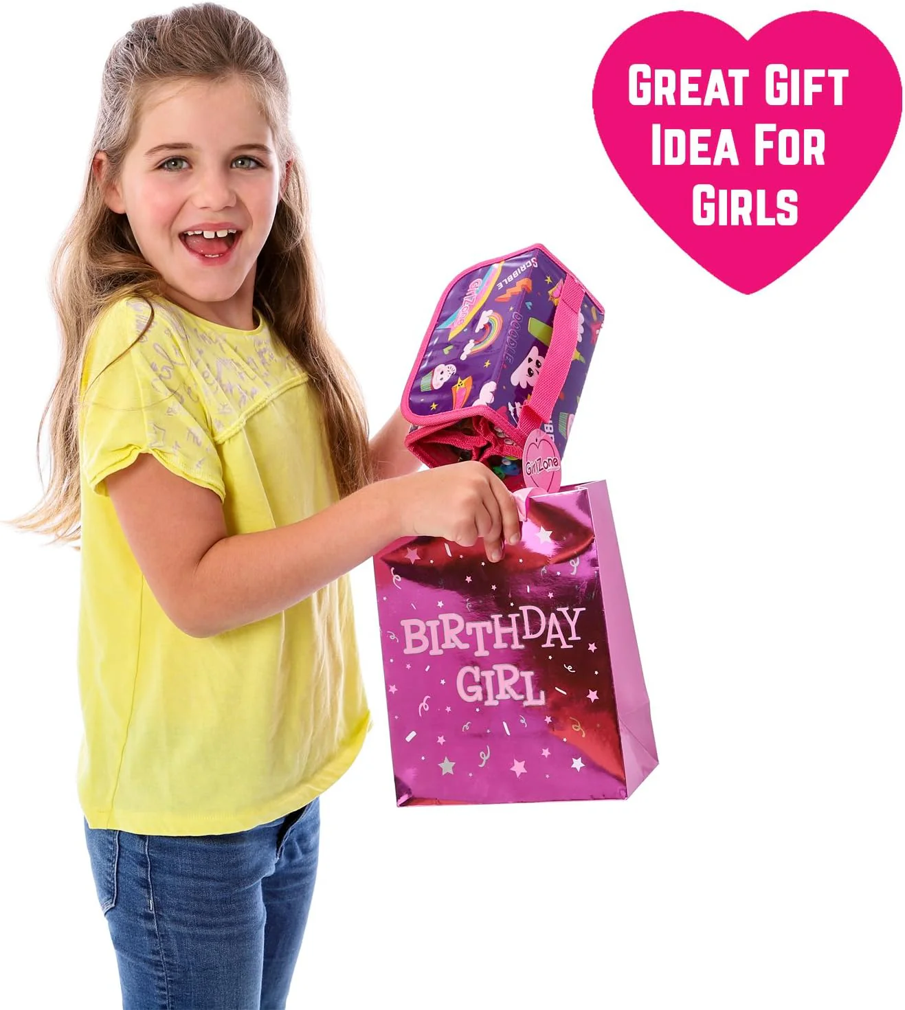 GirlZone Arts and Crafts Fruit Scented Markers and Pencil Case - Image 9