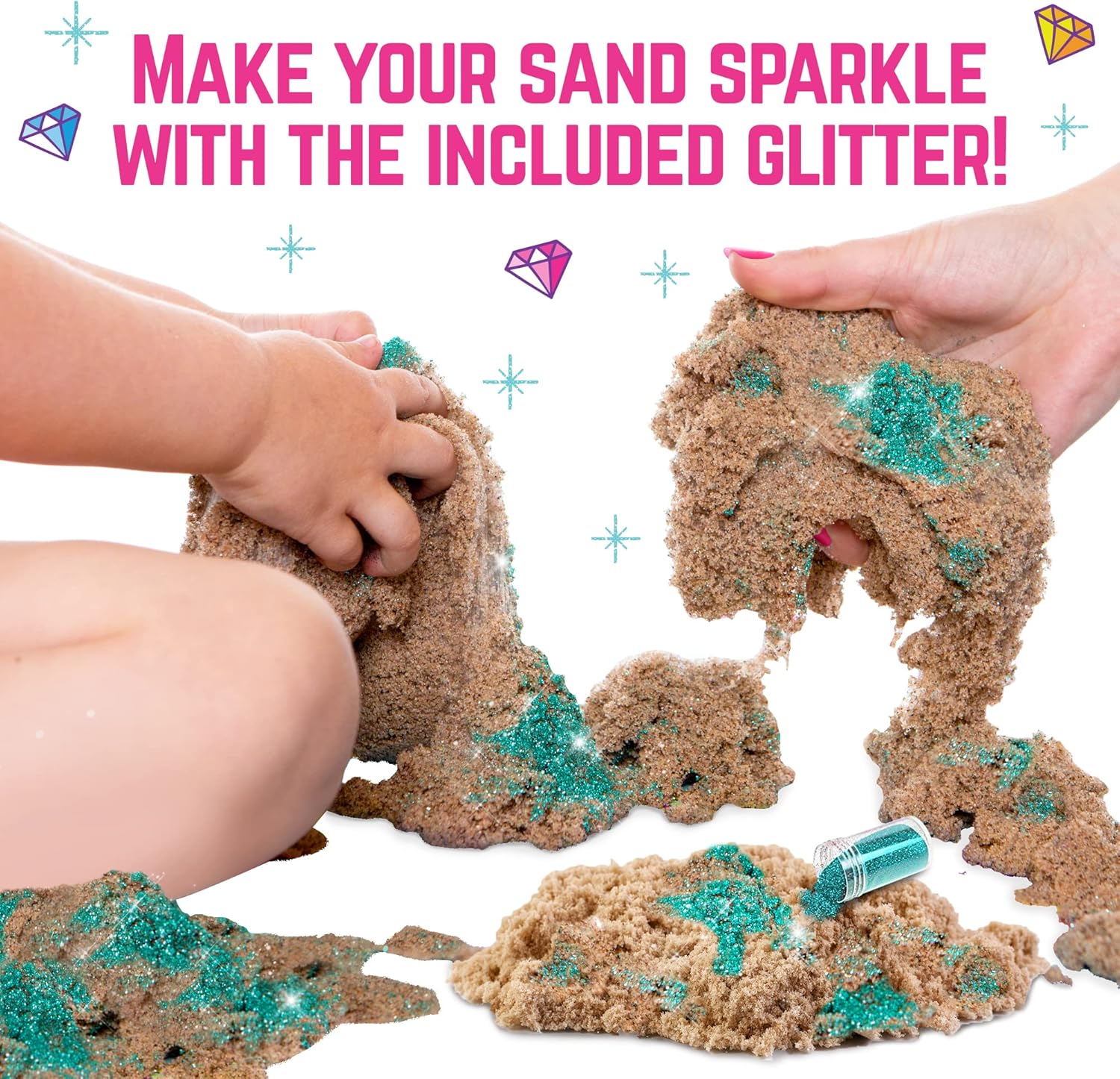 GirlZone Mermaid Treasures Play Sand Kit - Image 8