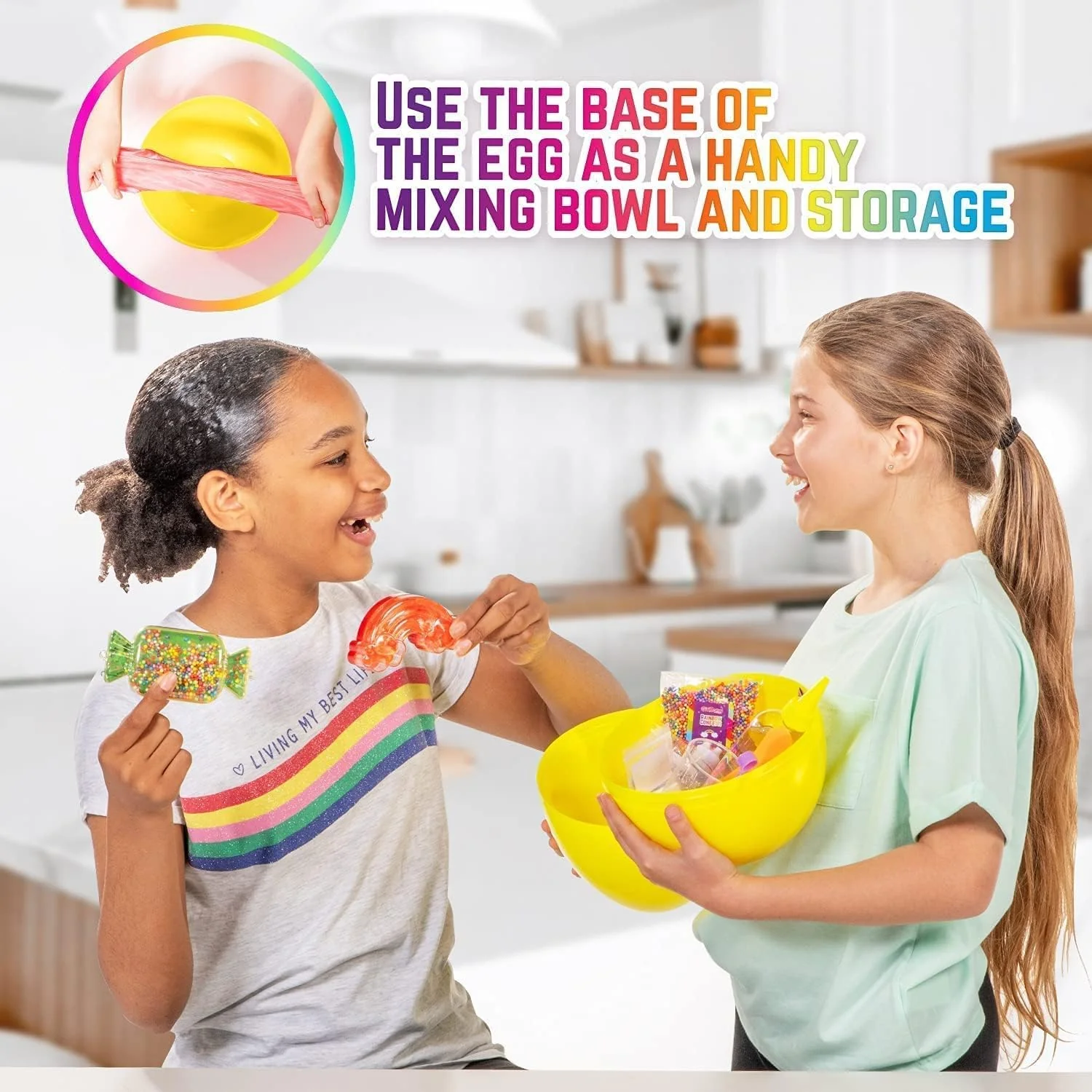 GirlZone Rainbow Candy DIY Slime Kit - Image 4