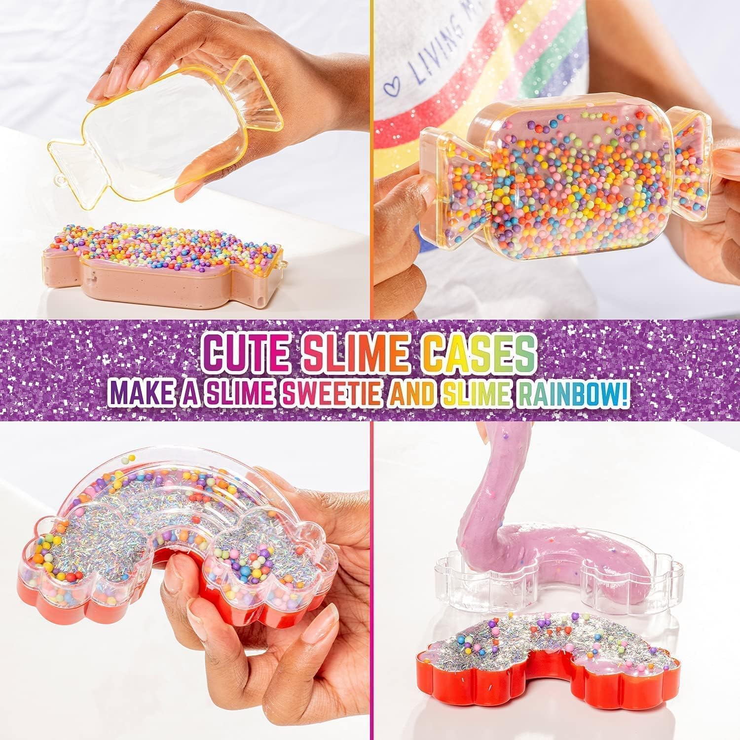GirlZone Rainbow Candy DIY Slime Kit - Image 8