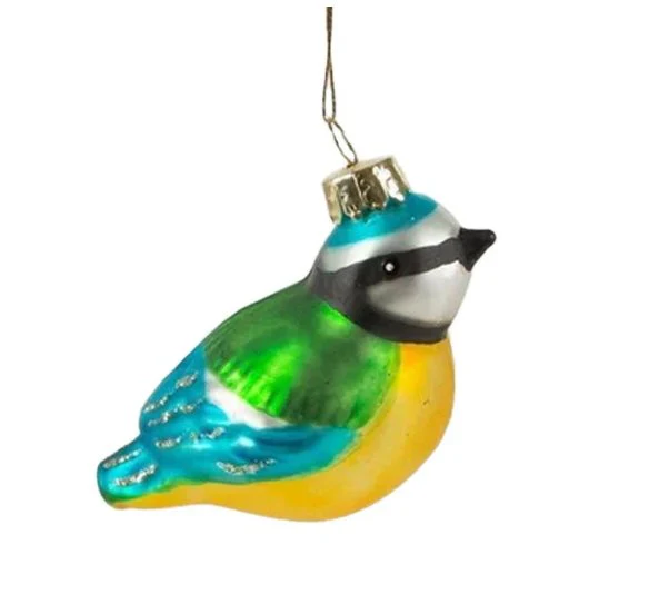 Glass British Birds Christmas Glass Bauble Assorted - Set of 6 - Image 5