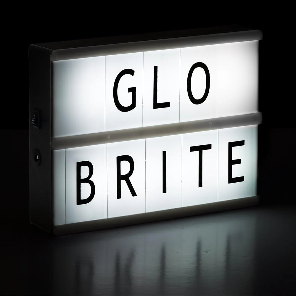 GloBrite Cinematic Light Box with LED Light - 85 Numbers, Letters & Symbols - Image 4