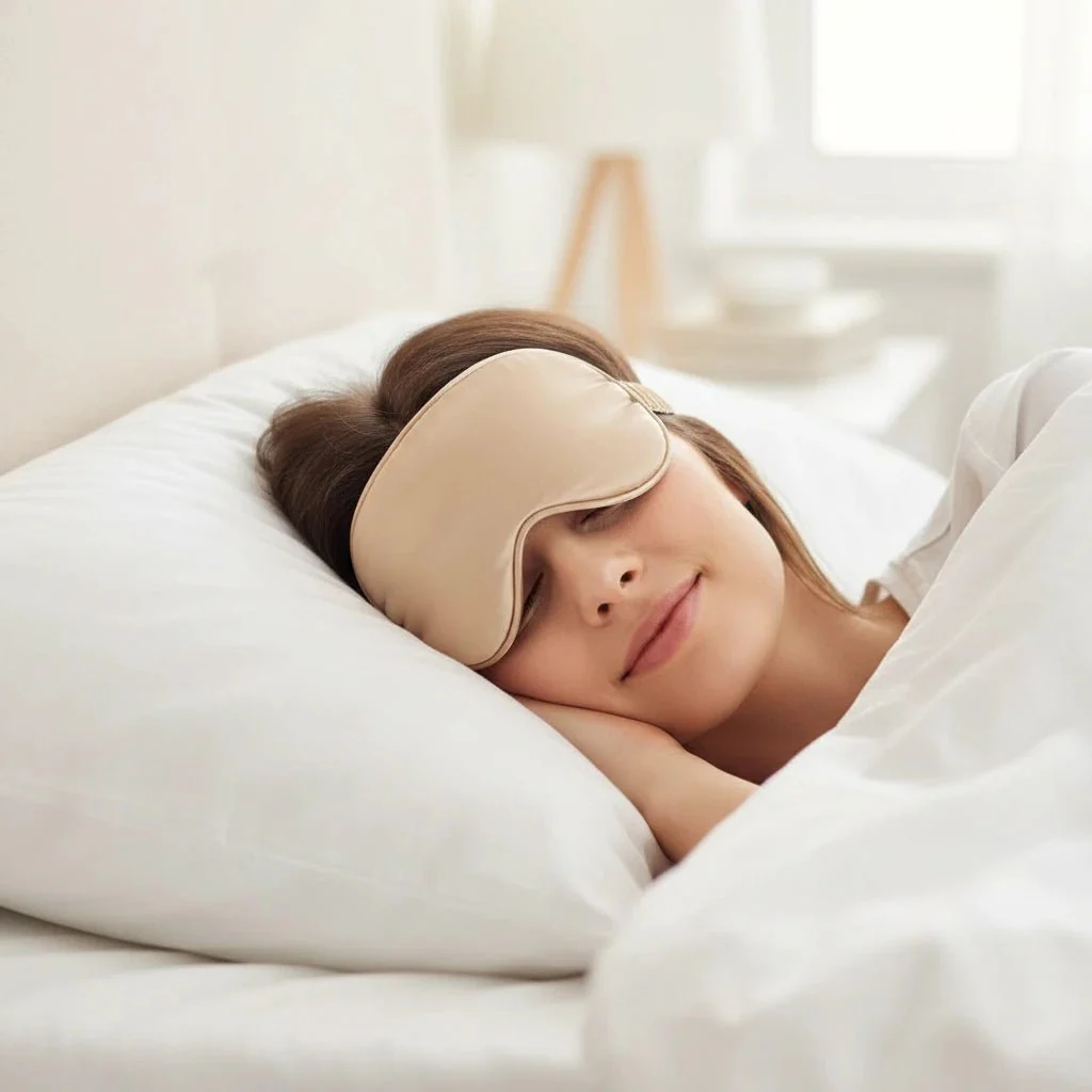 GLOV Satin Sleeping Mask - Gold - Image 2