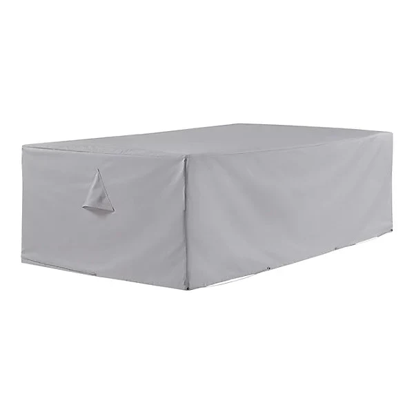 GoodHome Hamilton Grey Square Lift Up Table Cover