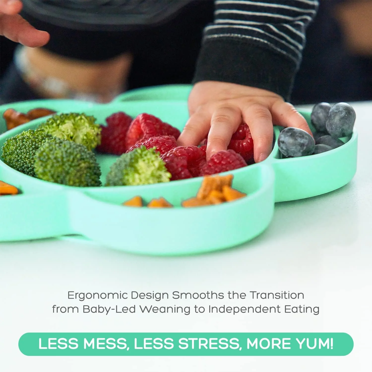 grabease Baby Feeding Set - Mint - Image 8