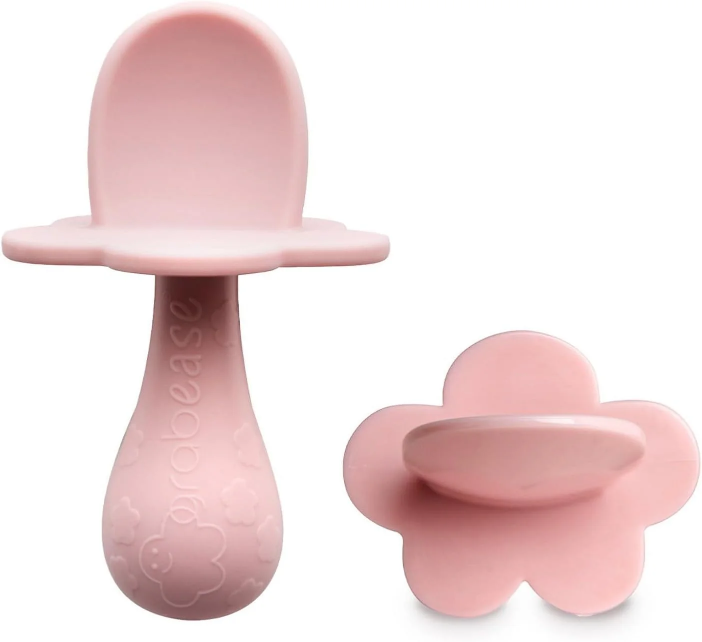 Grabease Silicone Spoons 2-Pack (Blush Pink) - Image 8