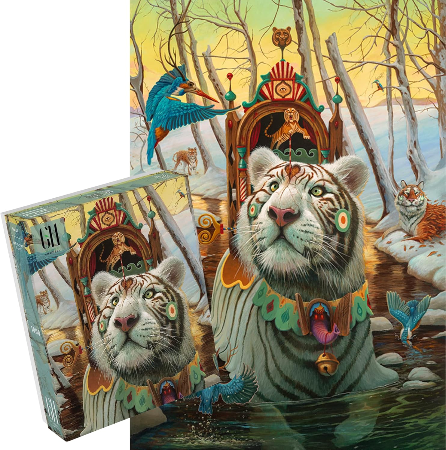Grateful House Welcome Back Jigsaw Puzzle - 1000 Piece - Image 3