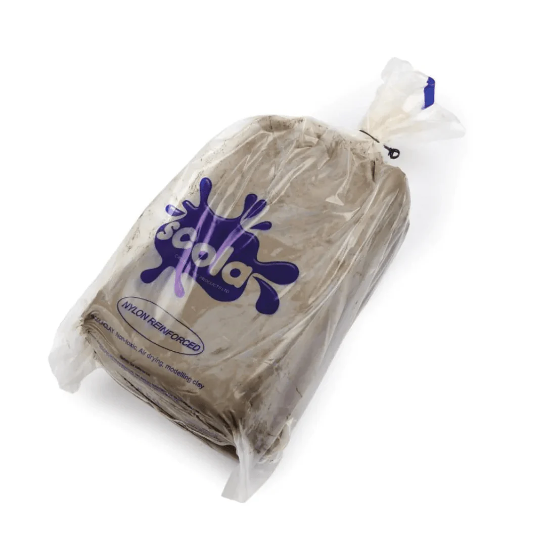 Grey Groc Buff Clay School Supplies Kiln Dry - 12.5KG Bag