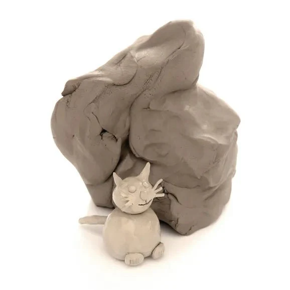 Grey Groc Buff Clay School Supplies Kiln Dry - 12.5KG Bag - Image 3