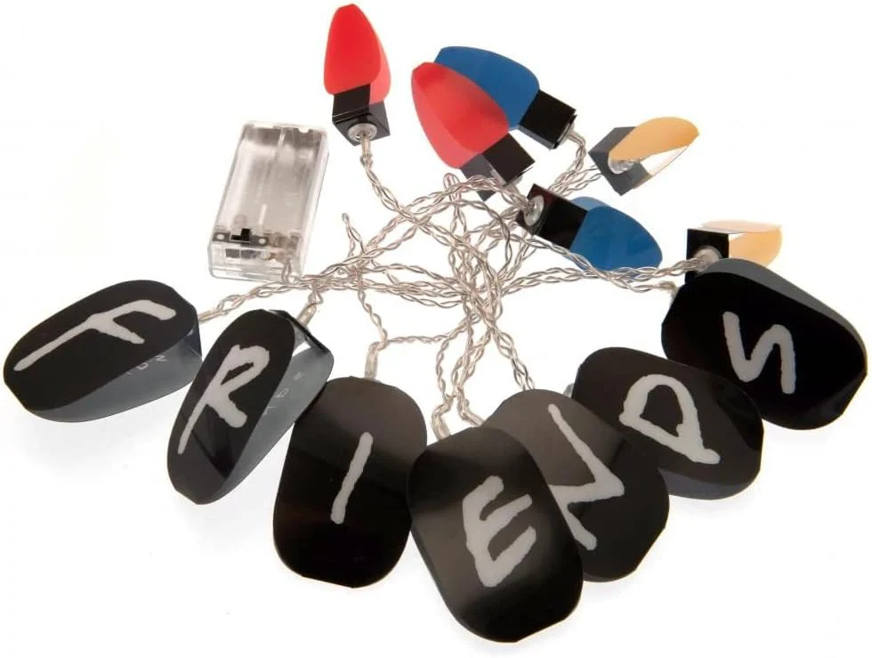 Groovy Uk Friends 2D String Lights - Black/Blue/Red/White/Yellow - Image 3