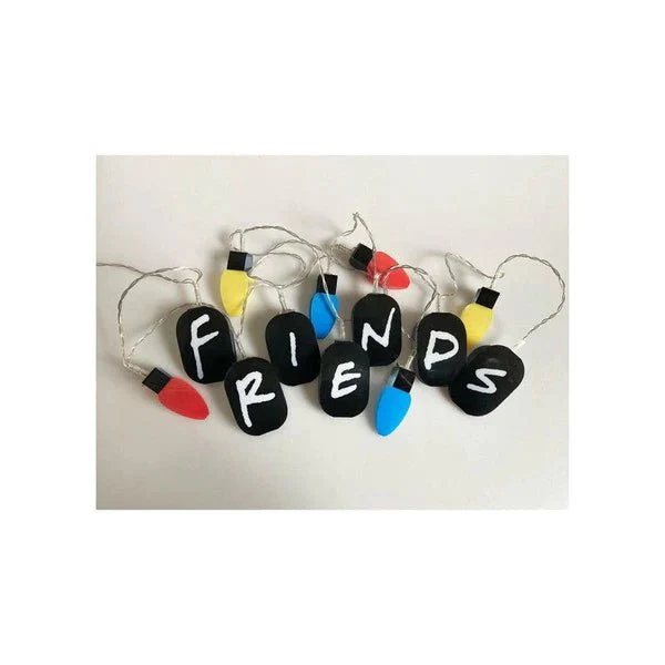 Groovy Uk Friends 2D String Lights - Black/Blue/Red/White/Yellow - Image 5