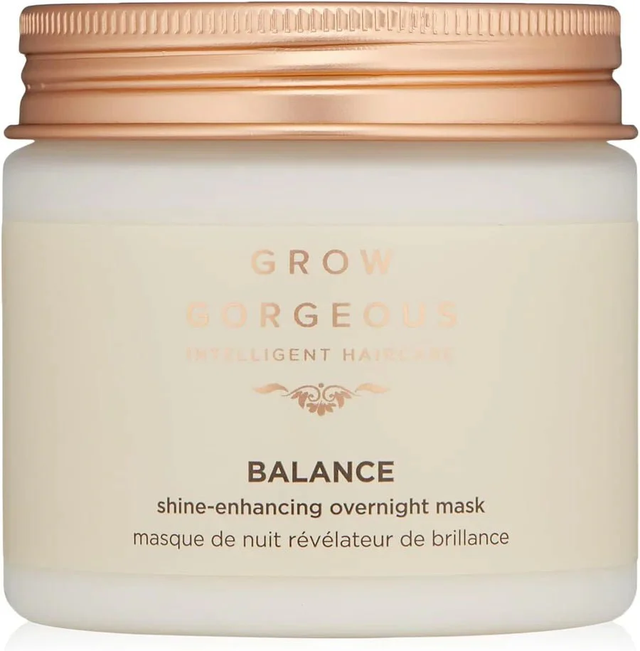 GROW GORGEOUS Balance Shine-Enhancing Overnight Mask - 3x200ml - Image 5