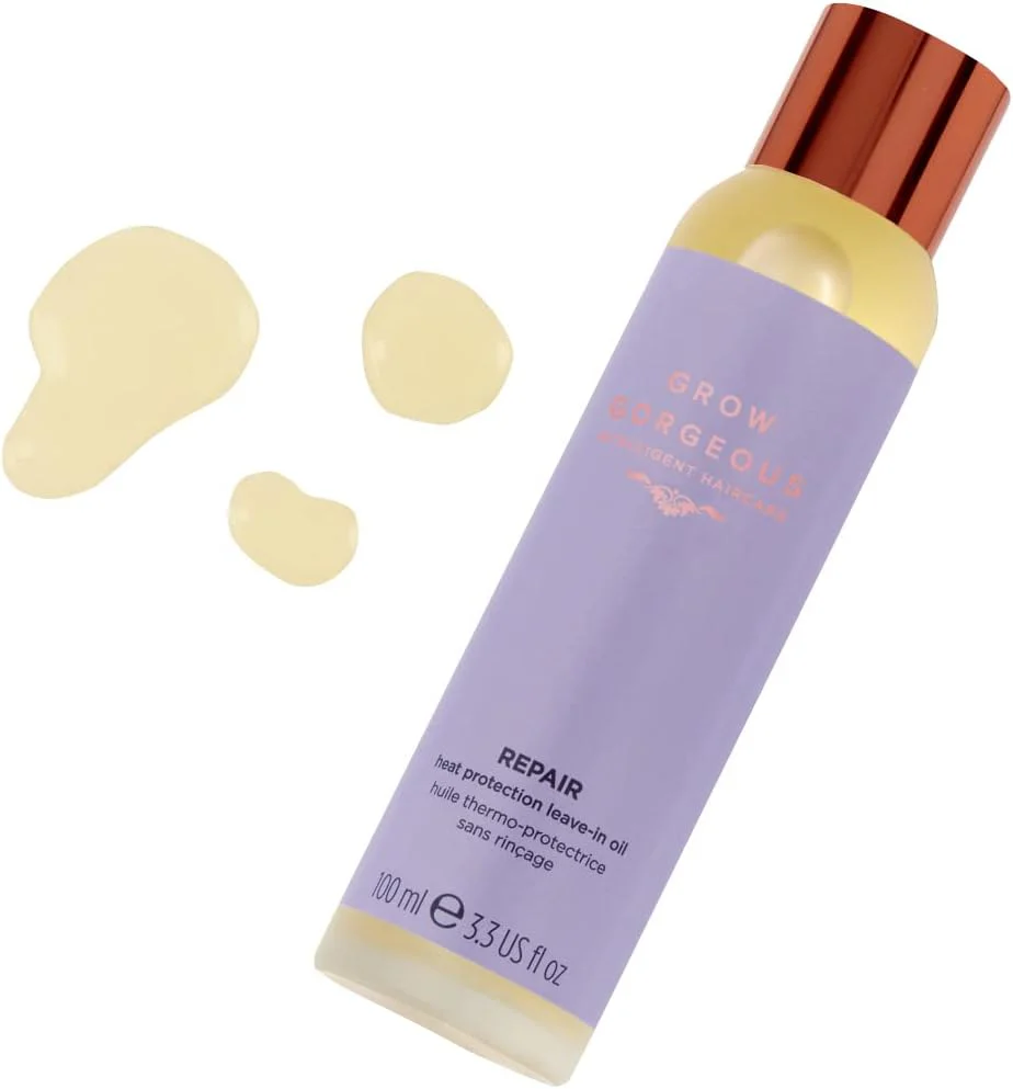 Grow Gorgeous Heat Protection Leave-In Oil - 100ml - Image 2