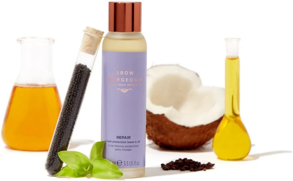 Grow Gorgeous Heat Protection Leave-In Oil - 100ml - Image 4
