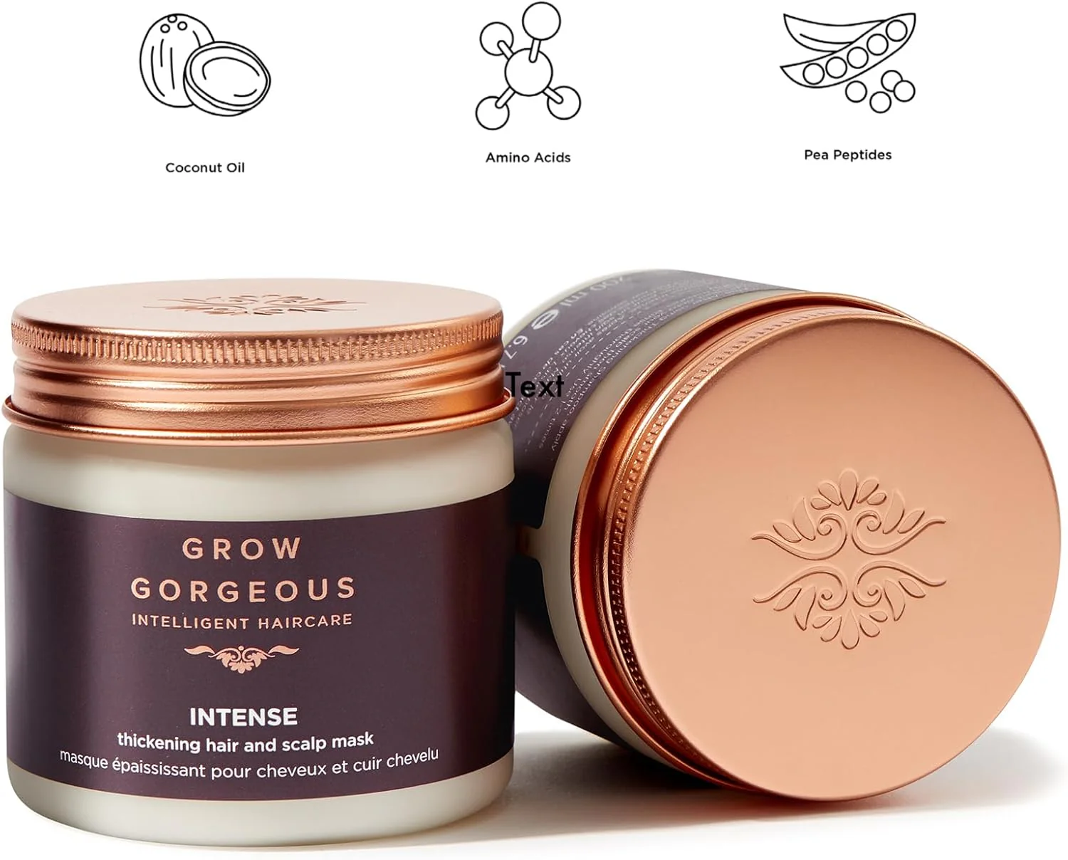Grow Gorgeous Intense Thickening Hair and Scalp Mask - 200ml - Image 4