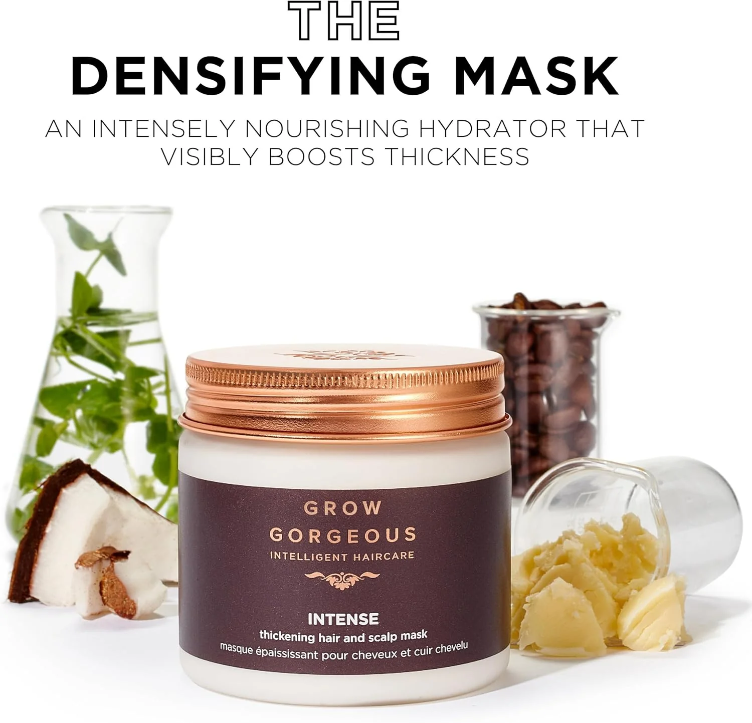 Grow Gorgeous Intense Thickening Hair and Scalp Mask - 200ml - Image 5