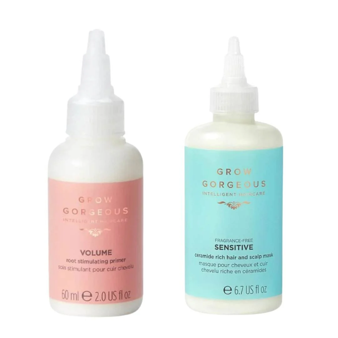 Grow Gorgeous Scalp Mask & Primer Duo (60ml)