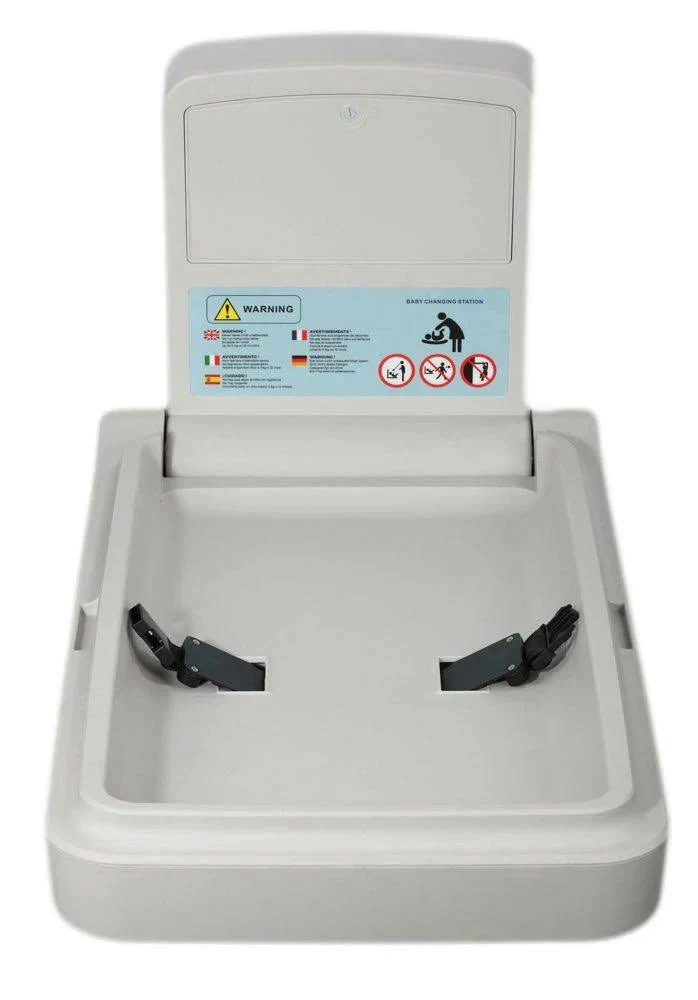 Gusto Wall Mounted Vertical Baby Changing Table Station & Fixings - T851W - Image 2