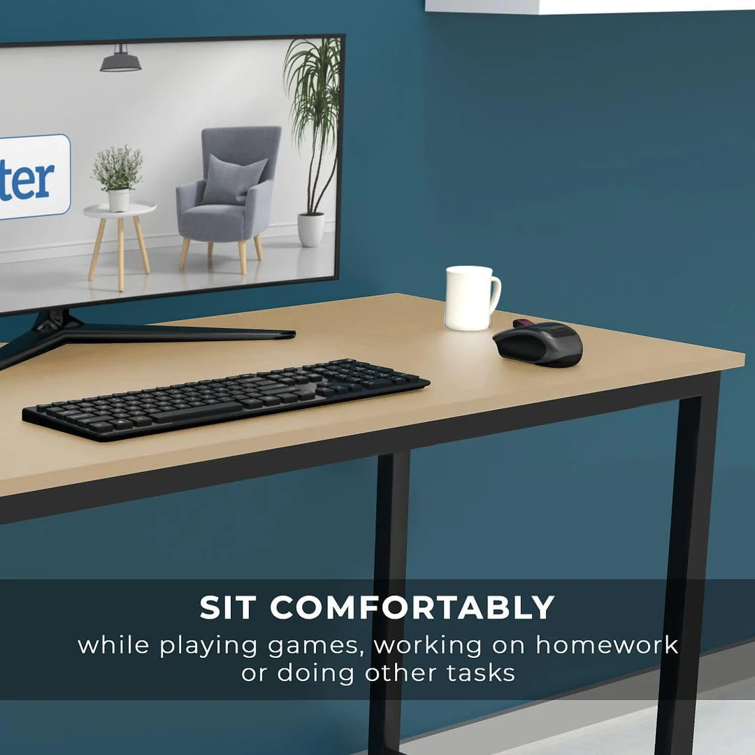 Halter Extra Long Computer Desk 120cm - Image 6