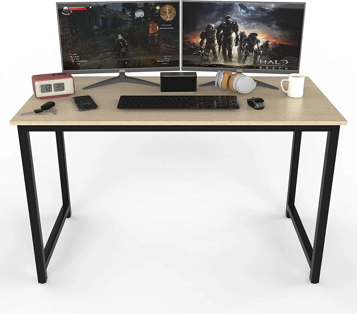 Halter Extra Long Computer Desk 120cm - Image 7