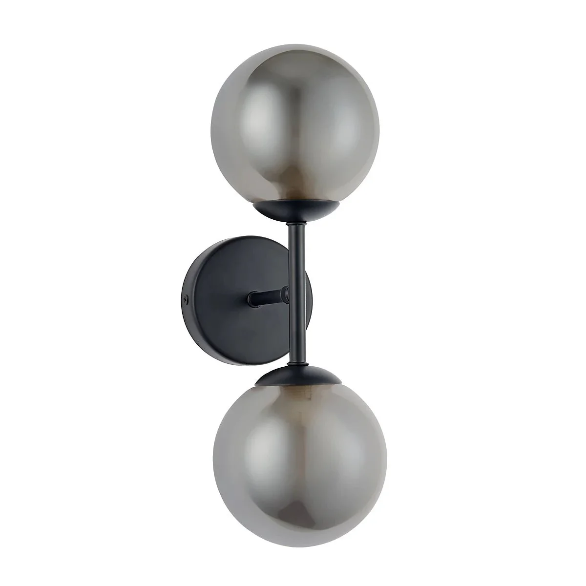 Harbour Studio Matte Black Cole Double Wired LED Wall Light - Image 3