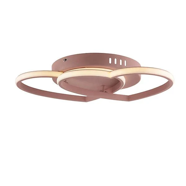 Harbour Studio Heart Steel Pink LED Ceiling light - Image 2