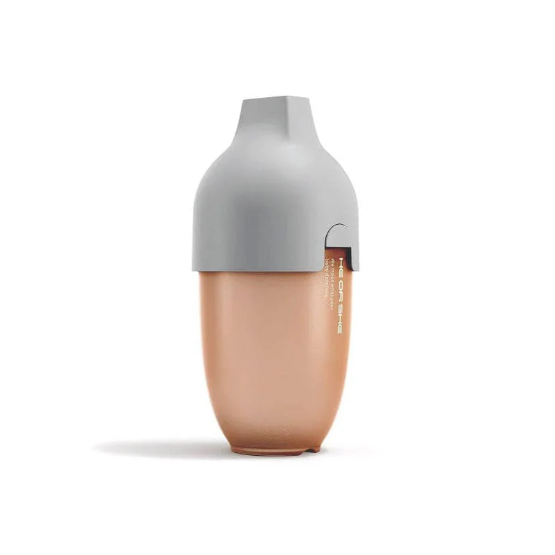 HEORSHE Ultra Wide Neck baby toddler Bottle, 6+ months, Grey, 240 ml