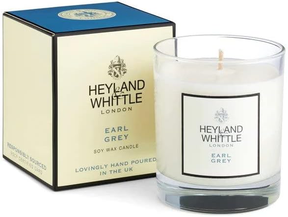Heyland & Whittle Soy Wax Earl Grey Candle - 230g - Image 2