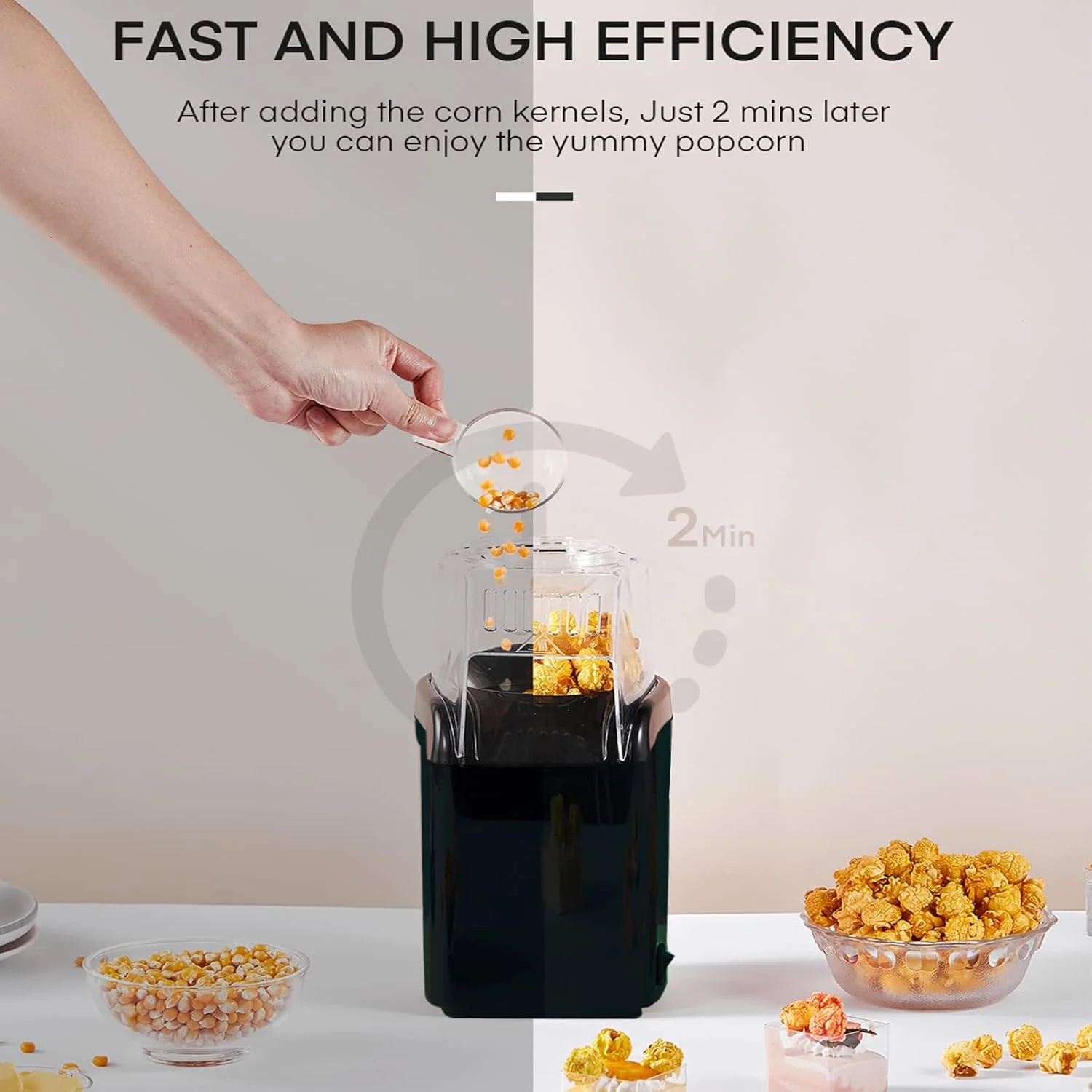 HOUSNAT Popcorn Maker - Image 3