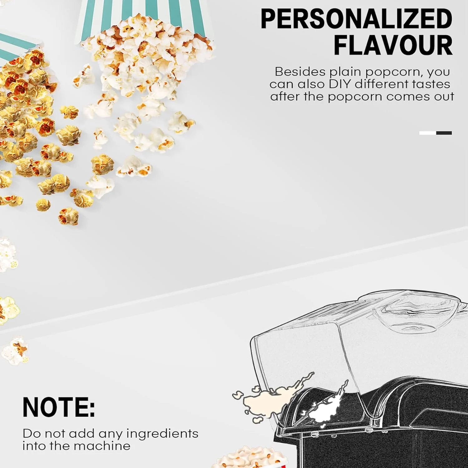 HOUSNAT Popcorn Maker - Image 7