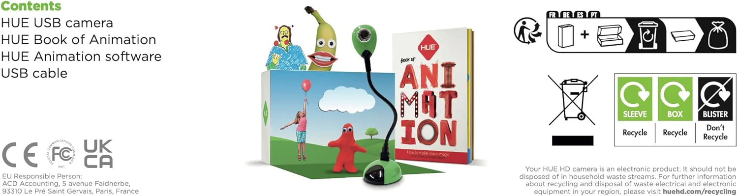 HUE Animation Studio: Complete Stop Motion Animation Kit - Image 11