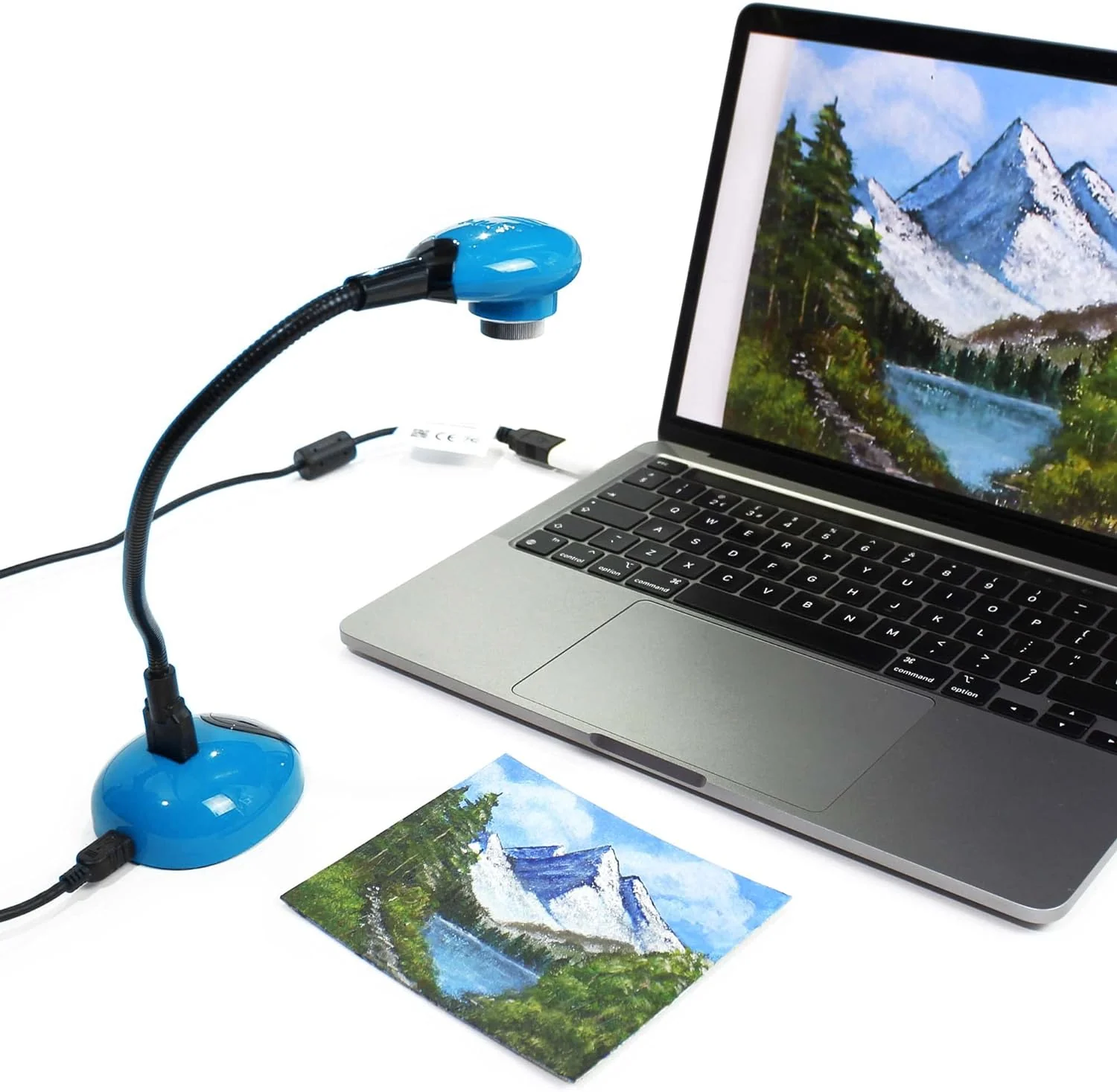 HUE HD portable USB camera and visualiser (Blue) - Image 7