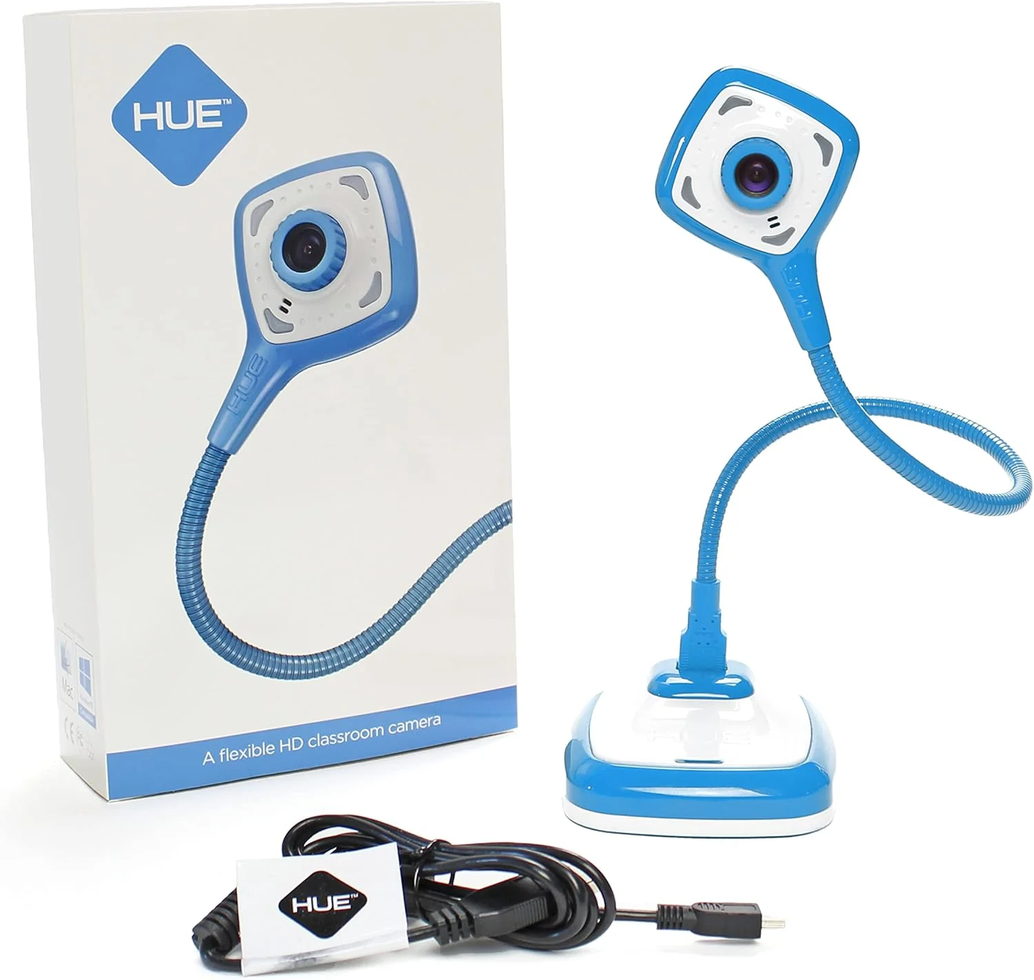 HUE HD Pro Flexible USB Video and Document Camera/Visualiser (Blue) - Image 3