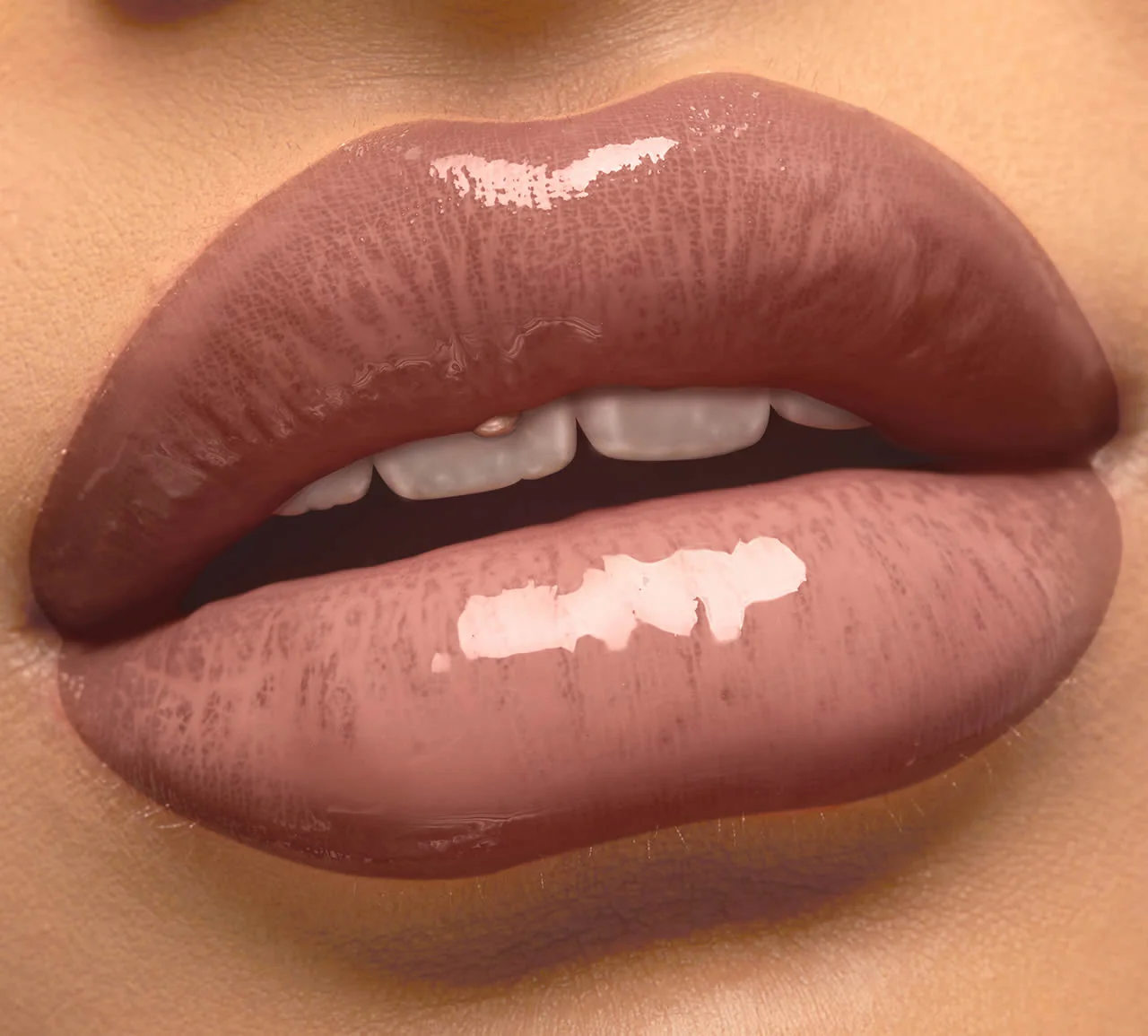 I Am Eyeconic Angel Glaze Lip Gloss - Light Pink Nude (3ml) - Image 4