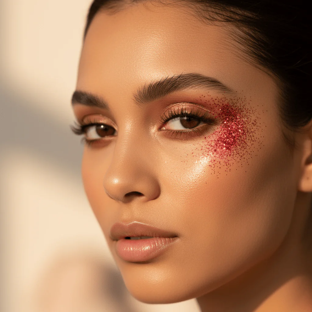 I AM Eyeconic Cherry On Top Face & Body Glitter - Image 2