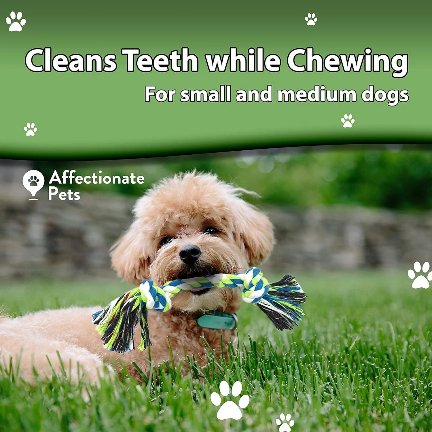 Indestructible Dog Rope Toys (2 Pack) - Small to Medium Dog - Image 7