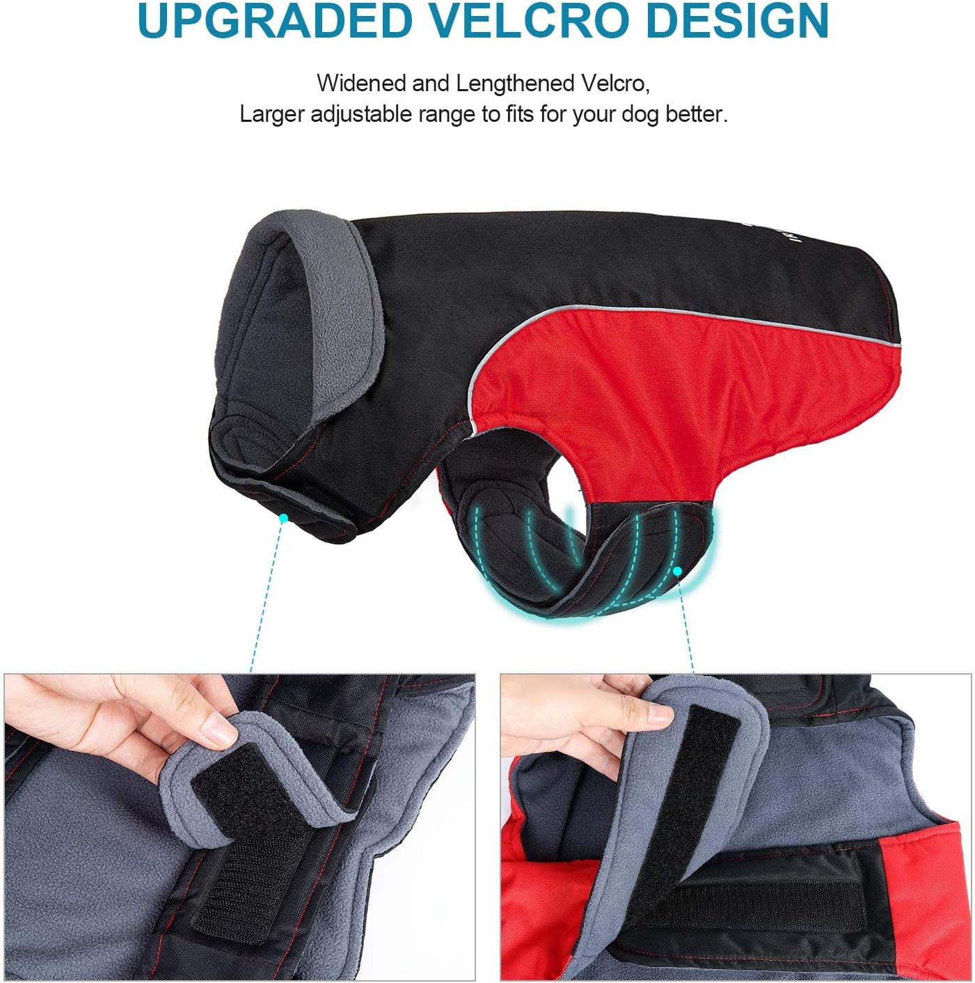 IREENUO Waterproof Dog Rain Coat for Small Medium Dog - Image 3