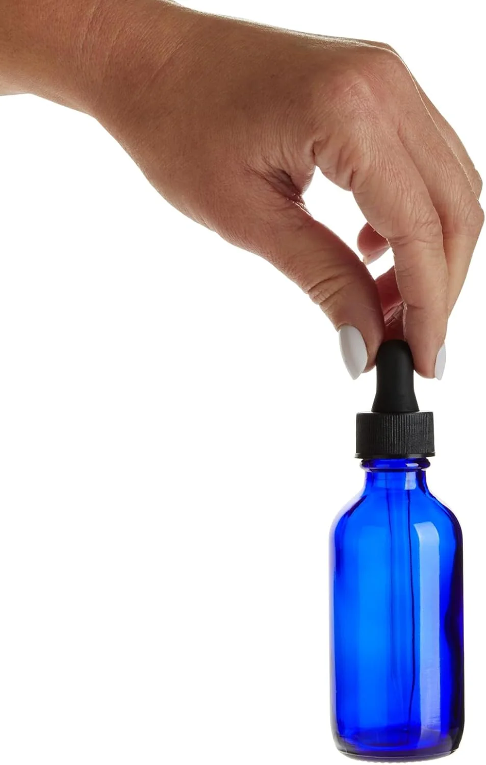 Juvale Mini Blue Glass Dropper Bottles - 120ml 4 fl oz 24-Pack - Image 6