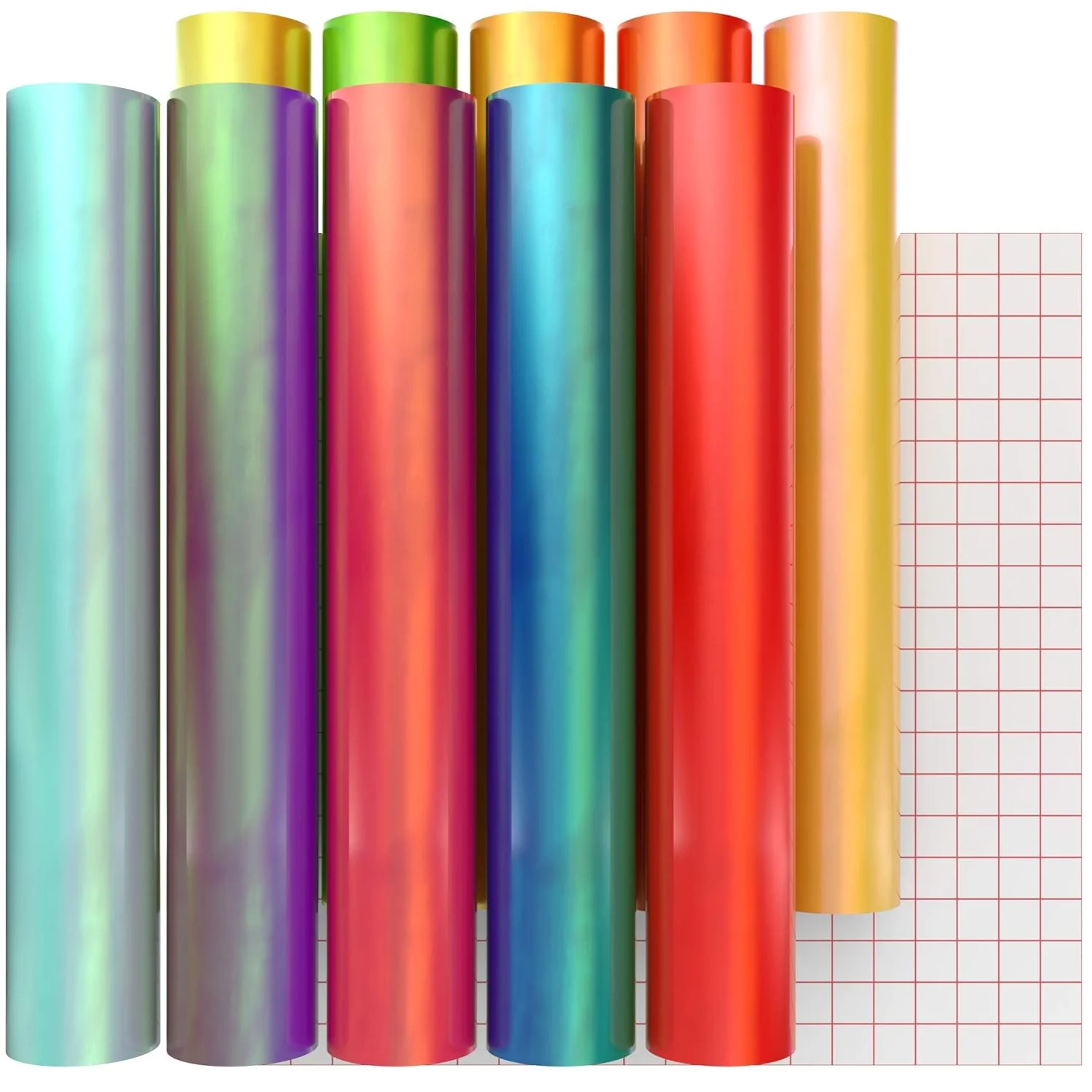Kassa Permanent Holographic Vinyl Sheets (10 Pack 12x12 Inch) - Image 7