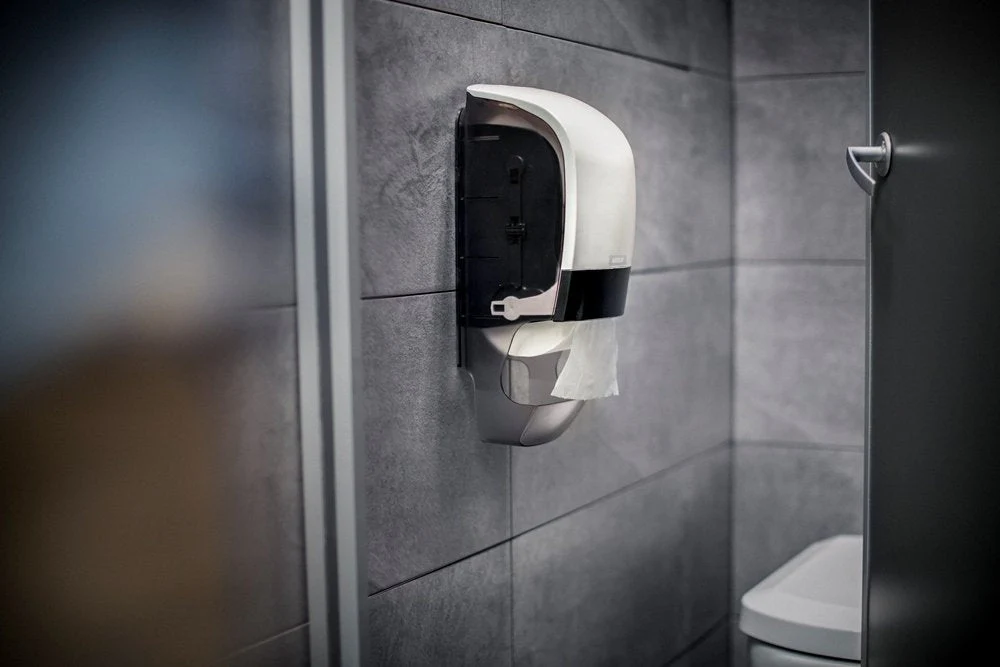 Katrin AH078-W Inclusive System Toilet Dispenser - Image 2