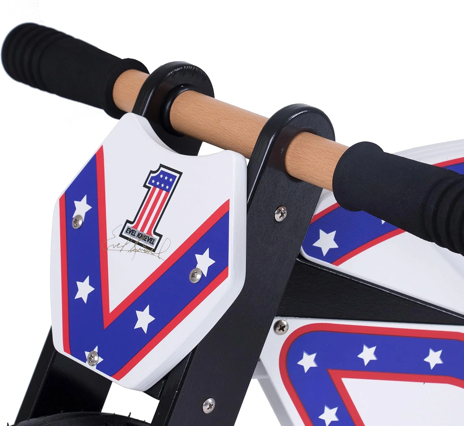 Kiddimoto Evel Knievel Wooden Balance Bike | Toddlers & Pre-School - Image 2