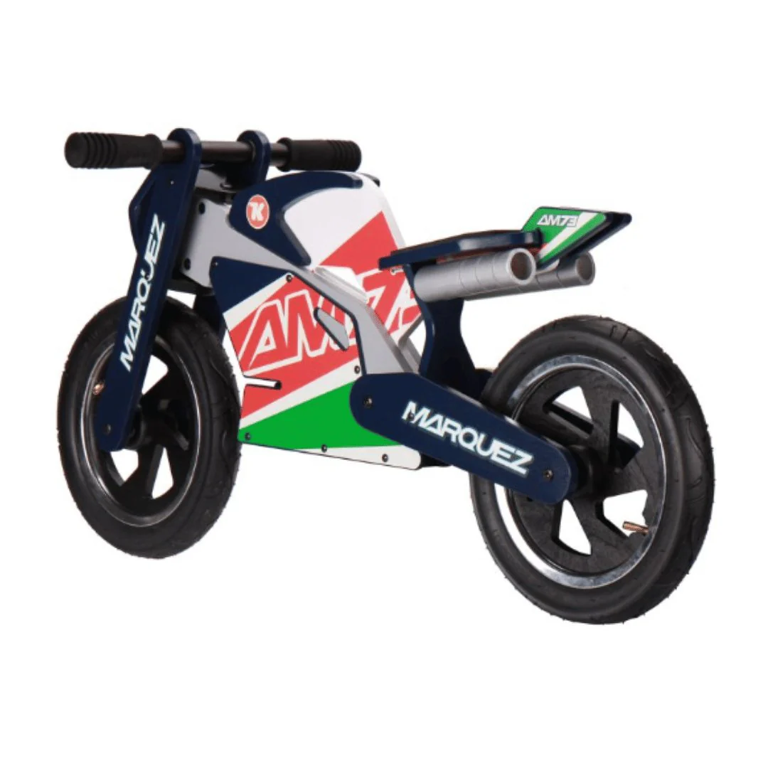 Kiddimoto Marc Marquez Wooden Balance Bike - Image 3