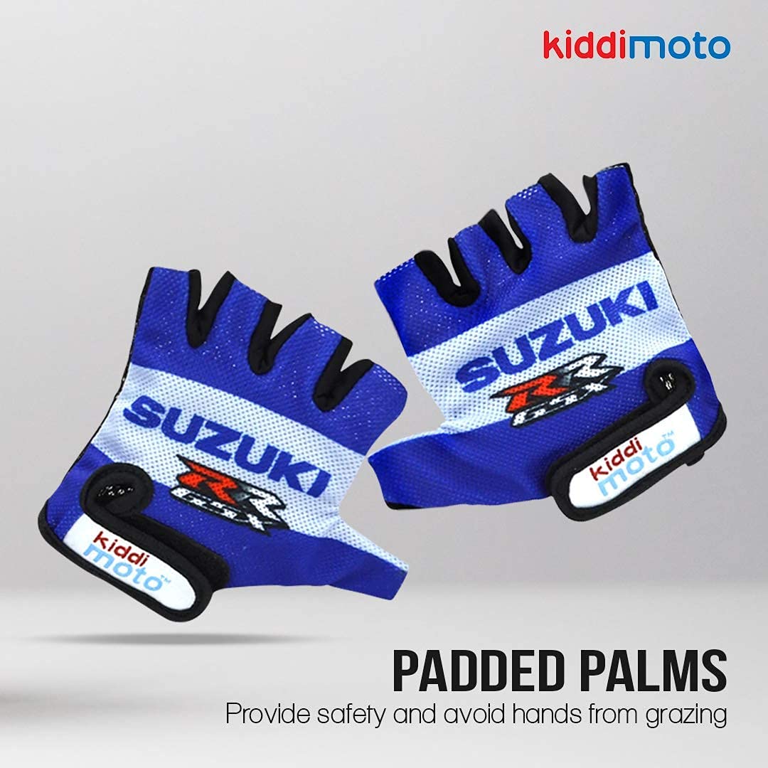 Kiddimoto Suzuki Kids Cycling Gloves - Image 3