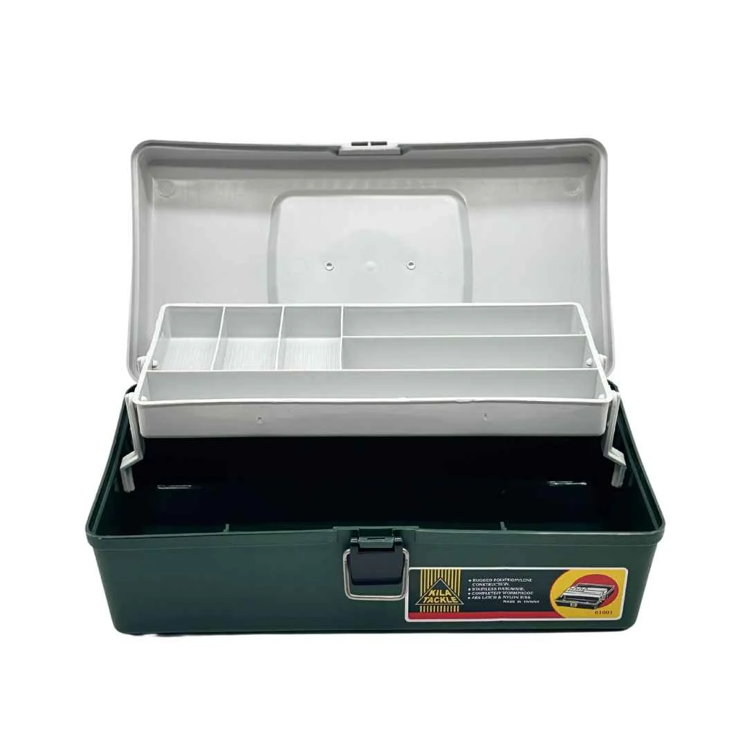 KILA TACKLE Fishing Tackle Box - Dark Green (32cm) - Image 4