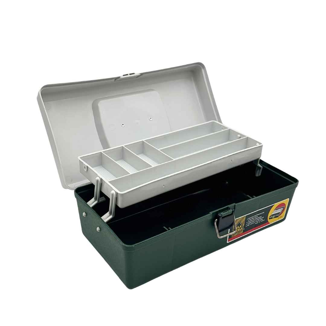 KILA TACKLE Fishing Tackle Box - Dark Green (32cm) - Image 5