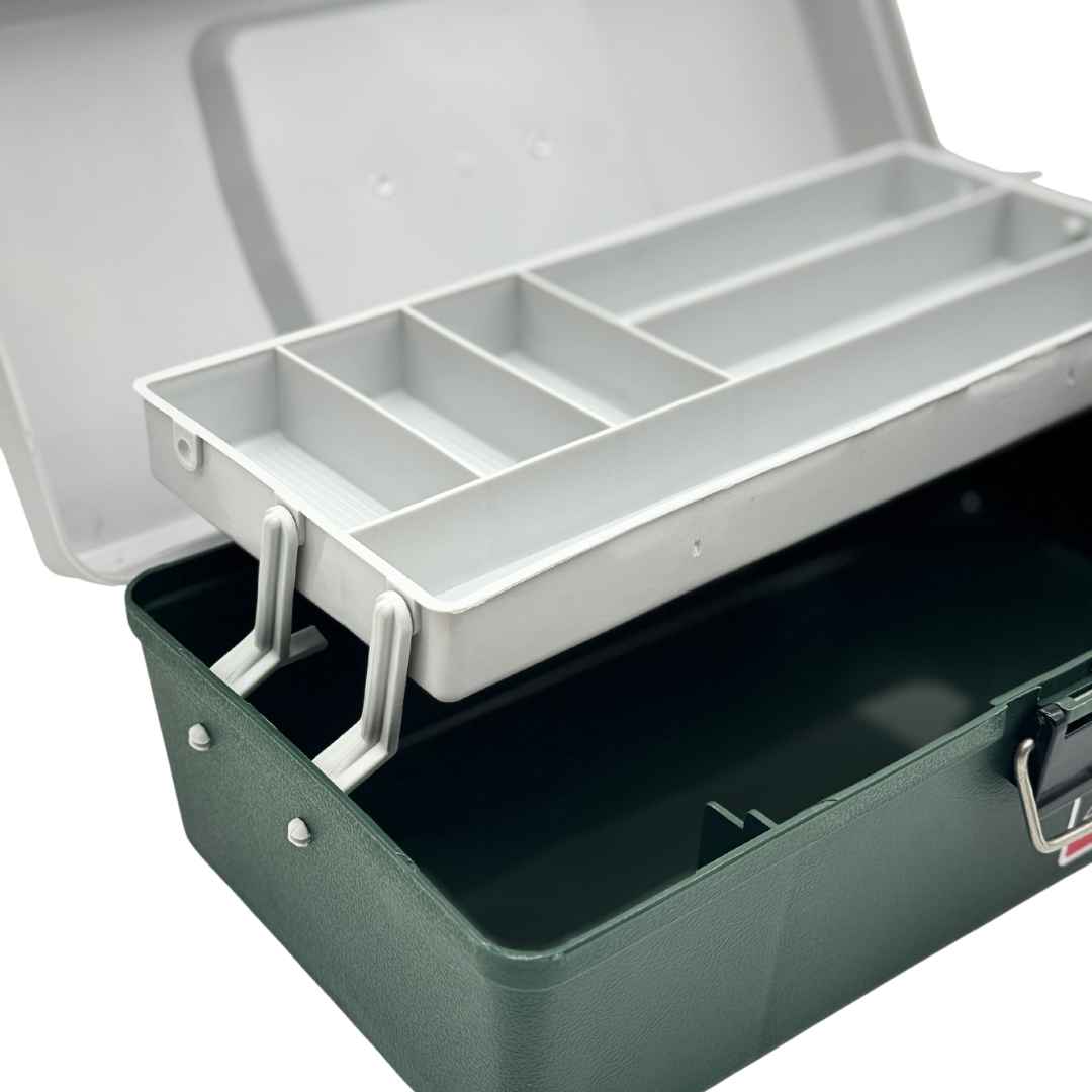 KILA TACKLE Fishing Tackle Box - Dark Green (32cm) - Image 6